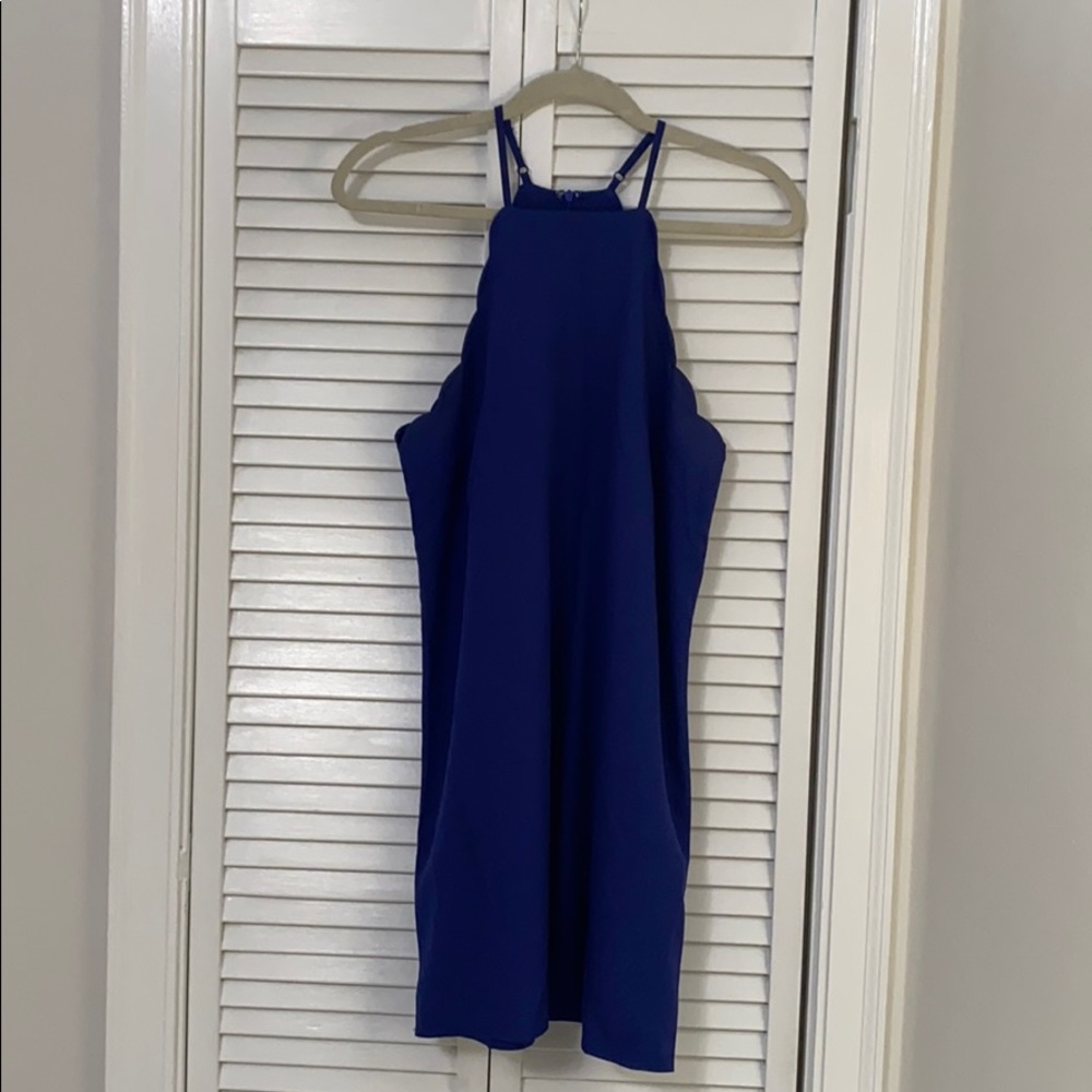 Lulus royal blue medium dress